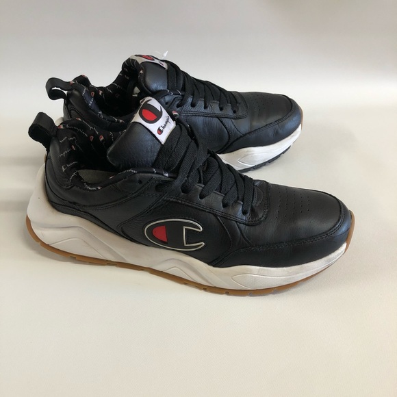 Champion men’s classic sneakers black size 10 - Picture 2 of 11